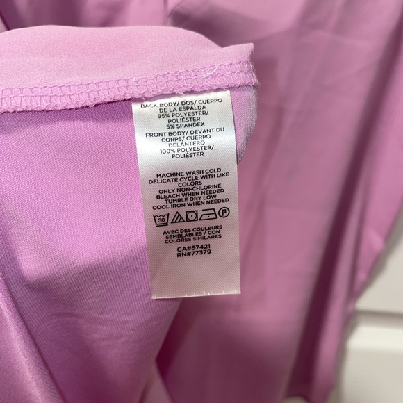 Ann Taylor Petite Mixed Media Pleat Front Top - Picture 4 of 8